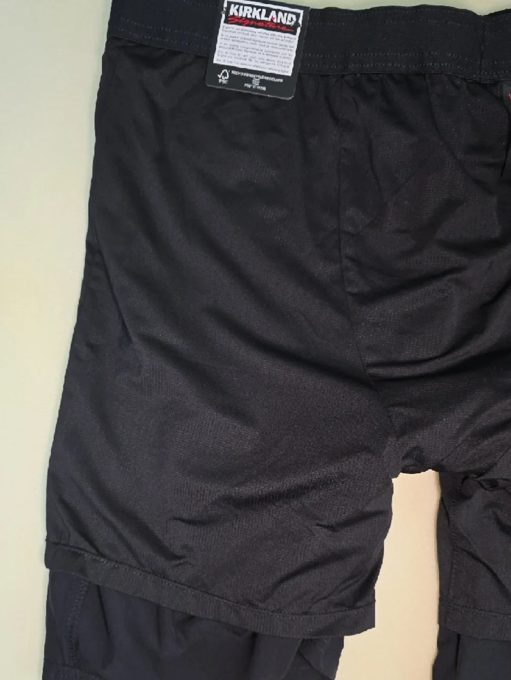 Kirkland Signature Black Men's Swim Short Size L‎ New